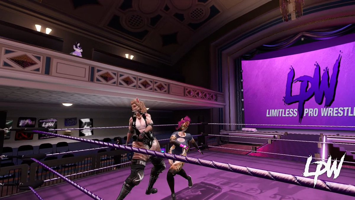 [ <a href="/Limitless_SLPW/">Limitless Pro Wrestling</a> ] finalmente pode bater de frente contra Valkyrie, e eu só digo uma coisa, foram os 5 minutos mais longos da minha vida/ Finally you can face Valkyrie, and I'll just say one thing, it was the longest 5 minutes of my life.