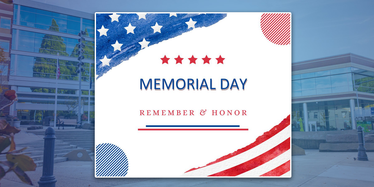 Remembering those who have served and sacrificed for our country 🇺🇸 

City offices and libraries are closed for Memorial Day. SHARC is open 10 am to 4 pm. All other facilities are closed.