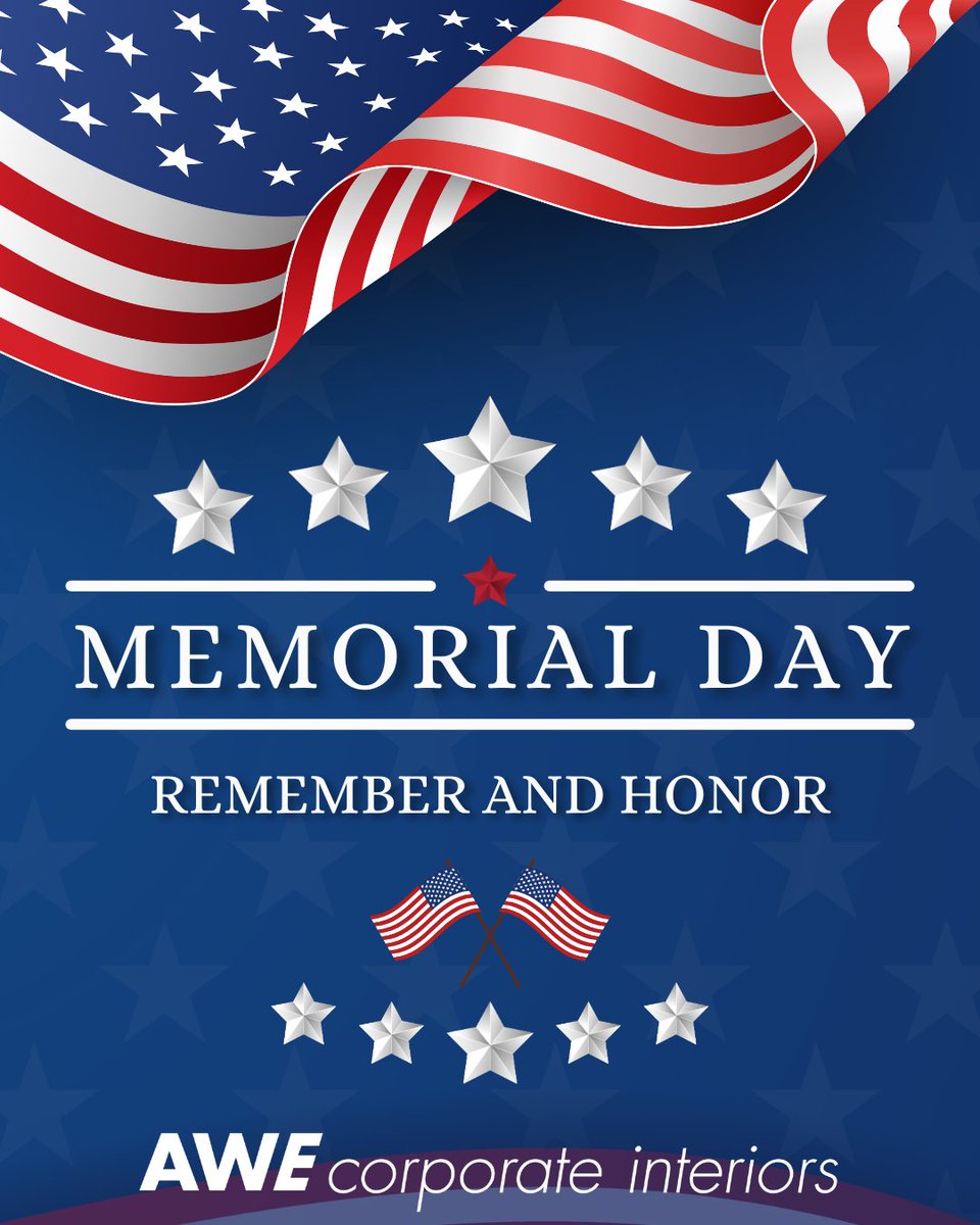 Happy Memorial Day! Today, we honor the brave souls who made the ultimate sacrifice for our freedom. Let’s gather with family &amp; friends, fire up the grill, and create lasting memories! Remember to cherish every moment. Together, let’s celebrate life &amp; liberty! #MemorialDay