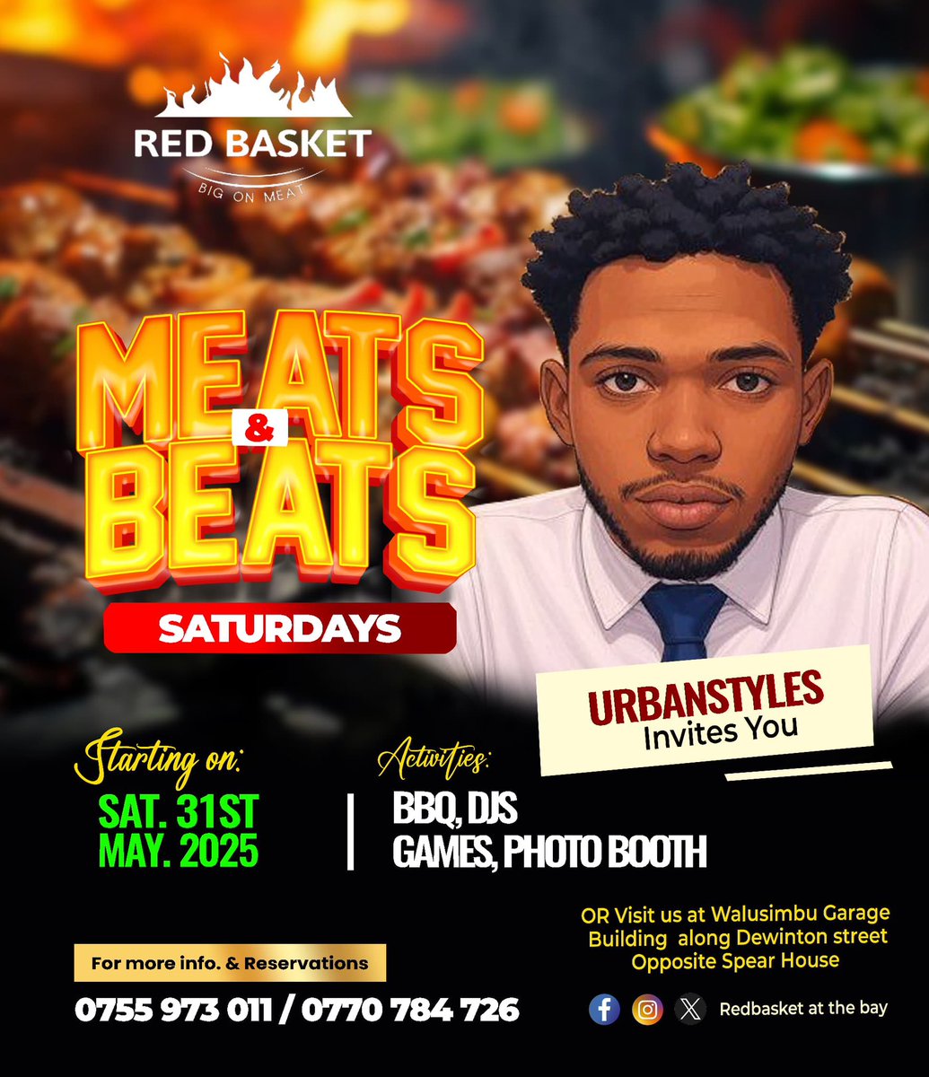 Urbanstyles๏ฃฟ (@urbanstyles256) on Twitter photo My Top G! Who is ready for the #MeatsandBeats this Saturday <a href="/Redbaskethebay/">RedBasket Dewinton</a> ! I'll be there๐ซกโค๏ธ My Top G! Who is ready for the #MeatsandBeats this Saturday <a href="/Redbaskethebay/">RedBasket Dewinton</a> ! I'll be there๐ซกโค๏ธ