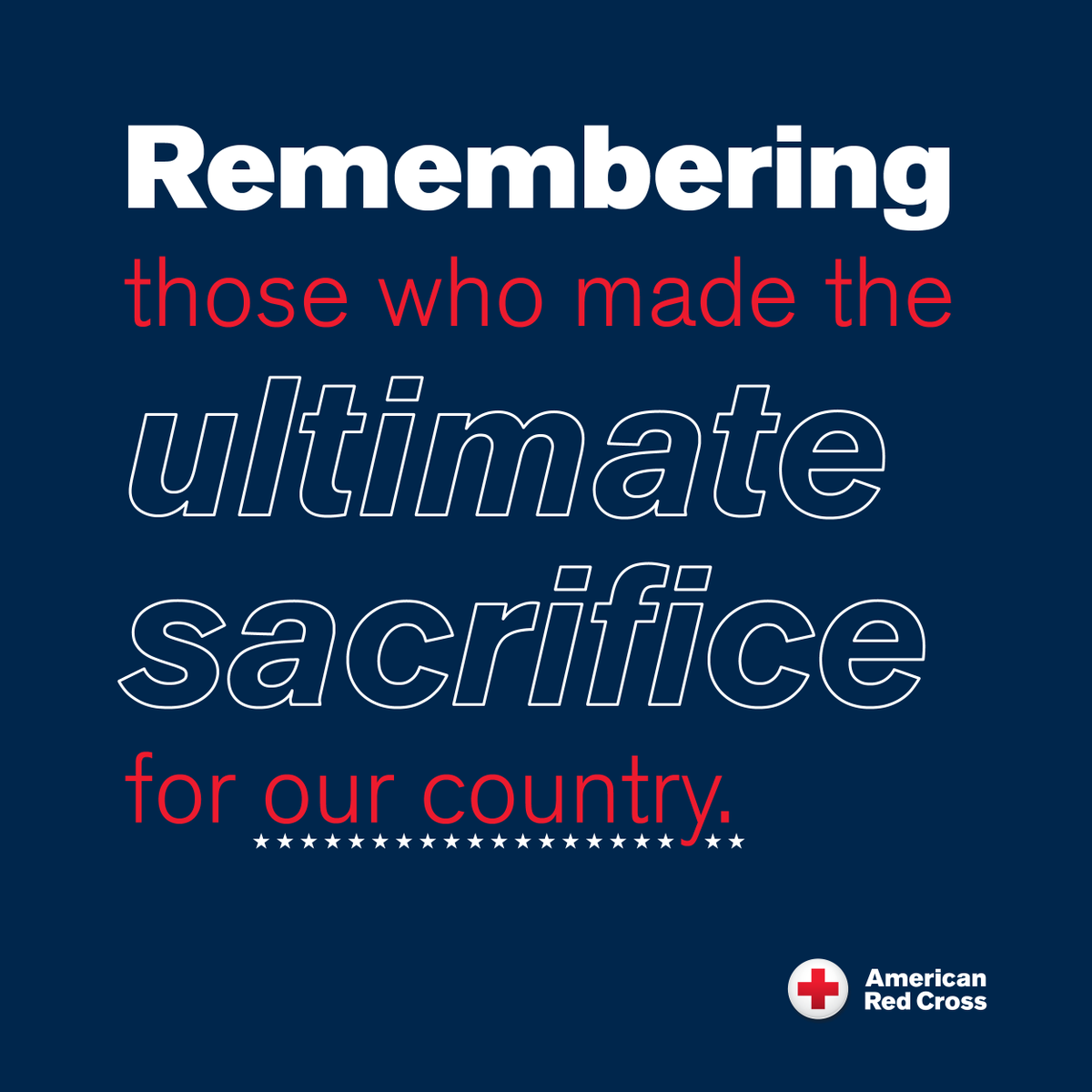 mnredcross's tweet image. Sending warm wishes and deep gratitude to all on this Memorial Day. Let's take a moment to remember and honor the service men and women who have made the ultimate sacrifice for our nation. Peace and love to all.