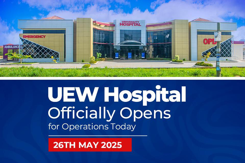UEW Hospital officially opens 📍📍