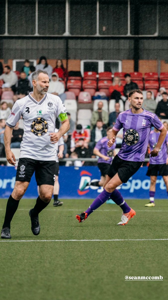 What an experience playing against these 2 men in particular. It's mad how easy football is...