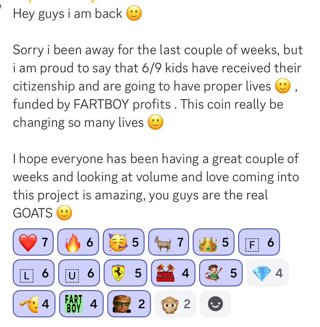 This means more ❤️

#FartBoy