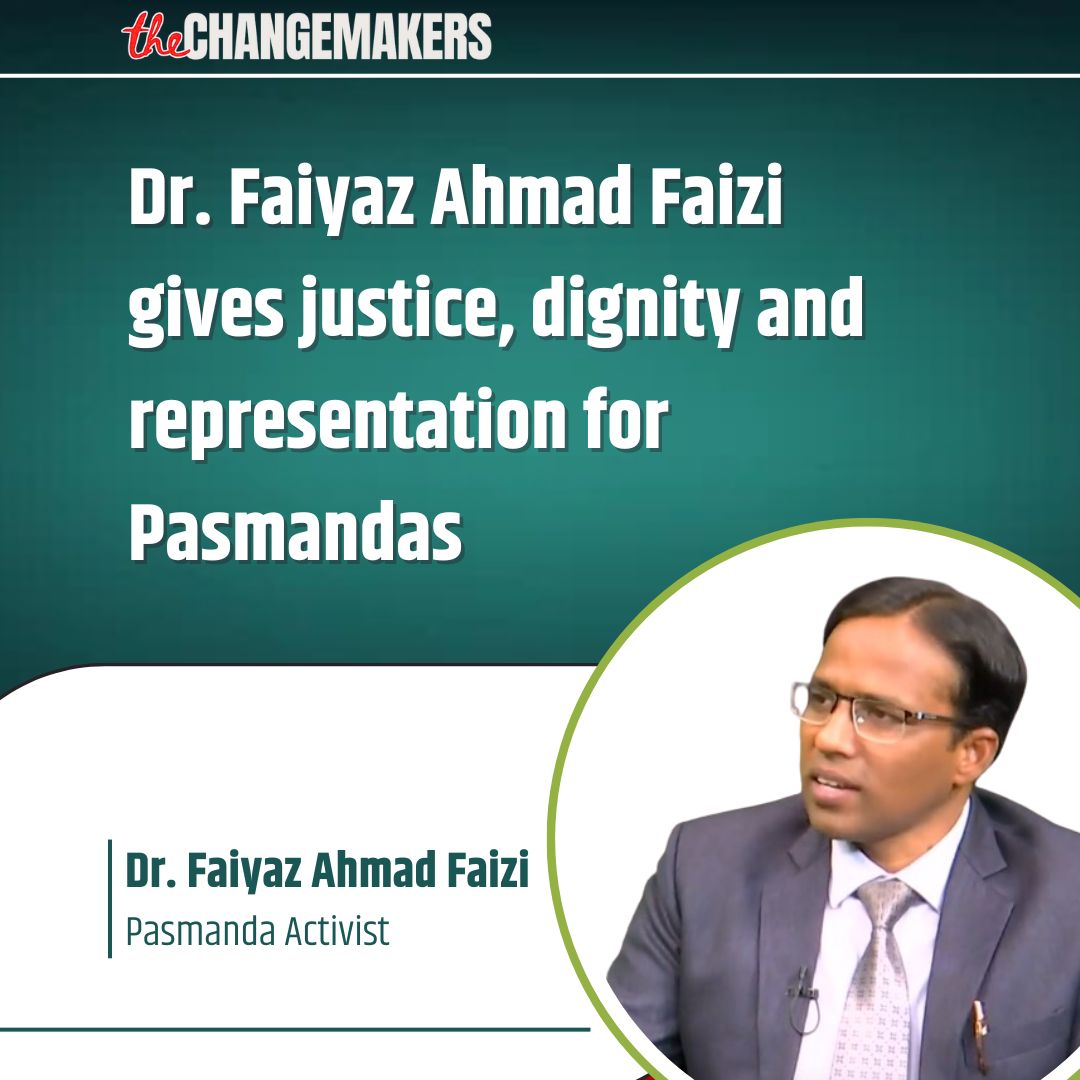 AwazThevoice's tweet image. Dr. Faiyaz Ahmad Faizi gives justice, dignity, and representation for Pasmandas

#Muslim #pasmanda #Thechangemakers #justice #Minority #Awazthevoice