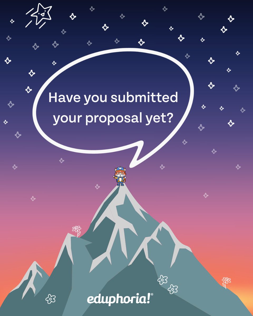 One week until the deadline for proposal applications! Become a presenter at Eduphoric 2025: Elevating Excellence. Check out the link in the comments for more information!