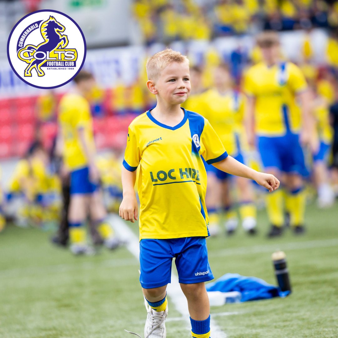 Cumbernauld Colts Community Football Club (@officialccolts) on Twitter photo Born 2020?
Our new football section commences in June and we welcome all those born in 2020 to get in touch.
โ
Train and play inside Broadwood Stadium
โ
Sessions led by qualified coaches
to register interest please email enquiries@cumbernauld-colts.com Born 2020?
Our new football section commences in June and we welcome all those born in 2020 to get in touch.
โ
Train and play inside Broadwood Stadium
โ
Sessions led by qualified coaches
to register interest please email enquiries@cumbernauld-colts.com