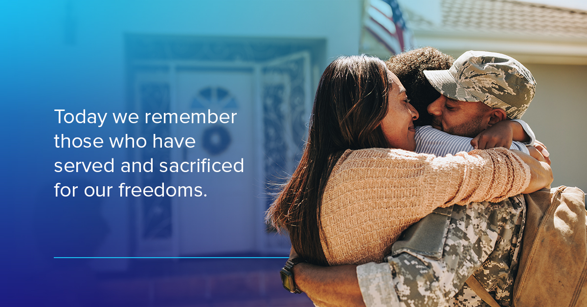 On this Memorial Day, we pause to honor the brave men and women who gave their lives in service to our country.
We remember them and their sacrifice—not just today, but always.