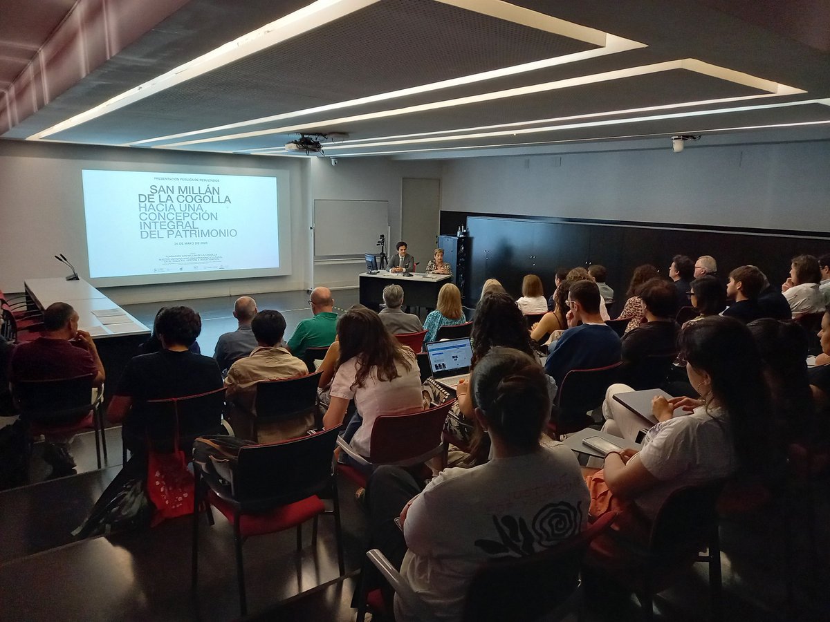 Fundación San Millán de la Cogolla (@fsanmillan) on Twitter photo Hoy hemos presentado en la <a href="/ETSAMadrid/">ETSAM</a> los primeros resultados del proyecto ‘San Millán de la Cogolla: un paisaje monástico’, que desarrollamos a través de nuestro programa <a href="/Emilianensis/">Emilianensis #SanMillán #Suso #Yuso #LaRioja</a>.
fsanmillan.es/noticias/la-fu…
<a href="/lariojaorg/">Gobierno de La Rioja</a> Hoy hemos presentado en la <a href="/ETSAMadrid/">ETSAM</a> los primeros resultados del proyecto ‘San Millán de la Cogolla: un paisaje monástico’, que desarrollamos a través de nuestro programa <a href="/Emilianensis/">Emilianensis #SanMillán #Suso #Yuso #LaRioja</a>.
fsanmillan.es/noticias/la-fu…
<a href="/lariojaorg/">Gobierno de La Rioja</a>