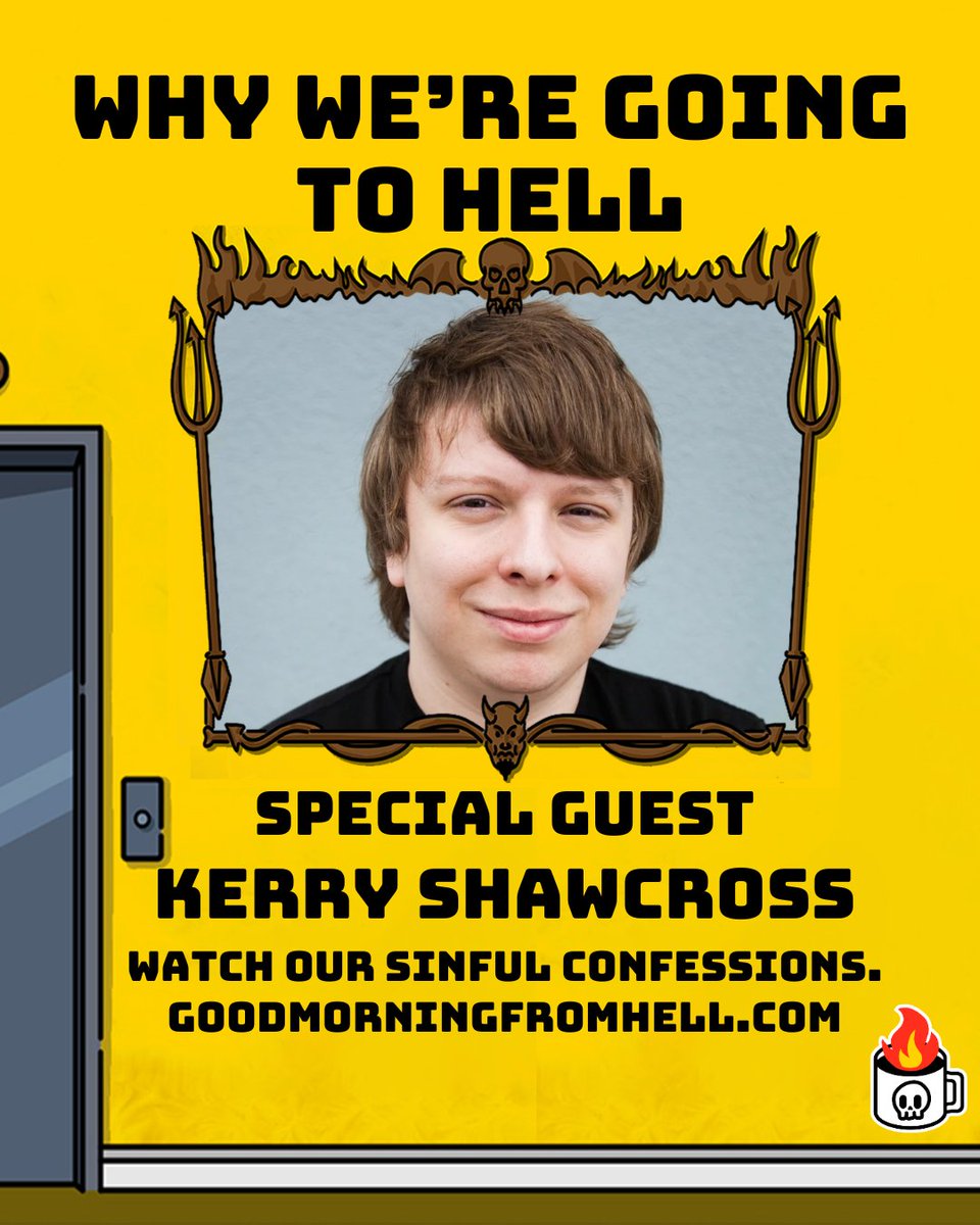 Good Morning From Hell (@morningfromhell) on Twitter photo This week on Why We're Going to Hell, <a href="/kerryshawcross/">Kerry Shawcross π¦</a> from RWBY shares how compulsion always threatens to ruin his gaming This week on Why We're Going to Hell, <a href="/kerryshawcross/">Kerry Shawcross π¦</a> from RWBY shares how compulsion always threatens to ruin his gaming