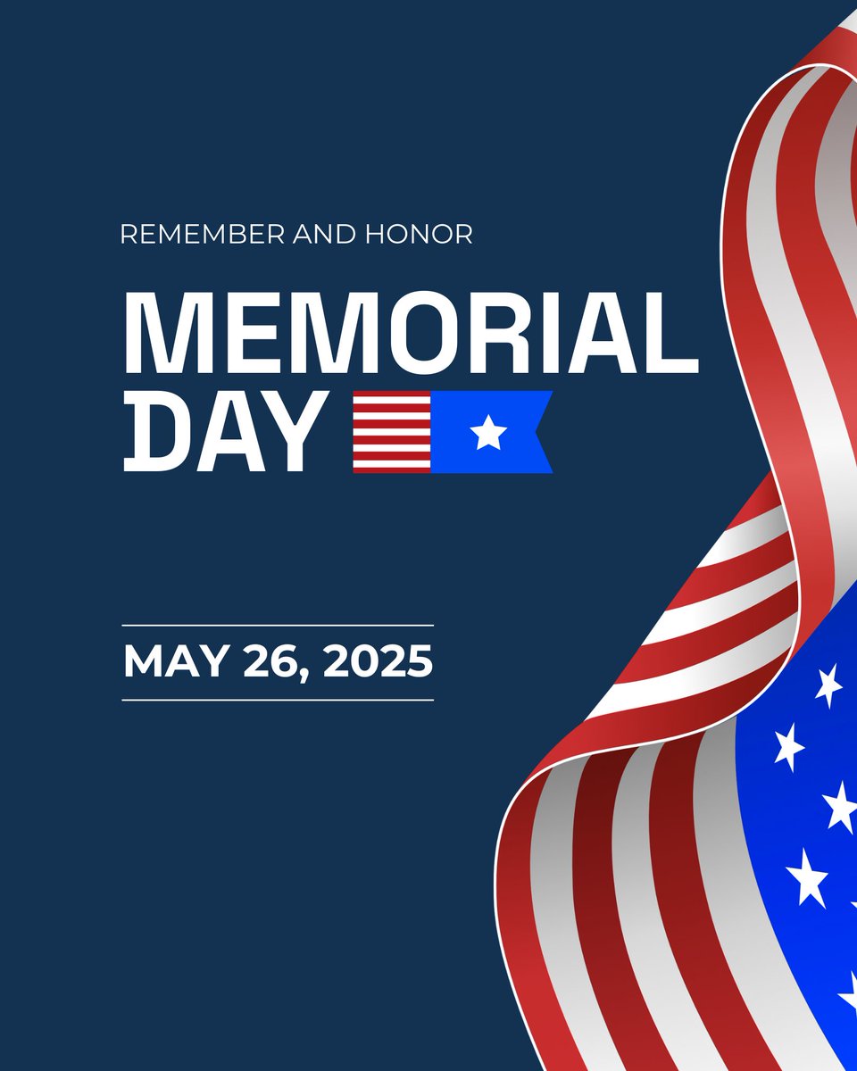 Memorial Day reminds us of the cost of freedom.

We honor those who served and gave all.

#MemorialDay #NeverForgotten #UptimeCrew