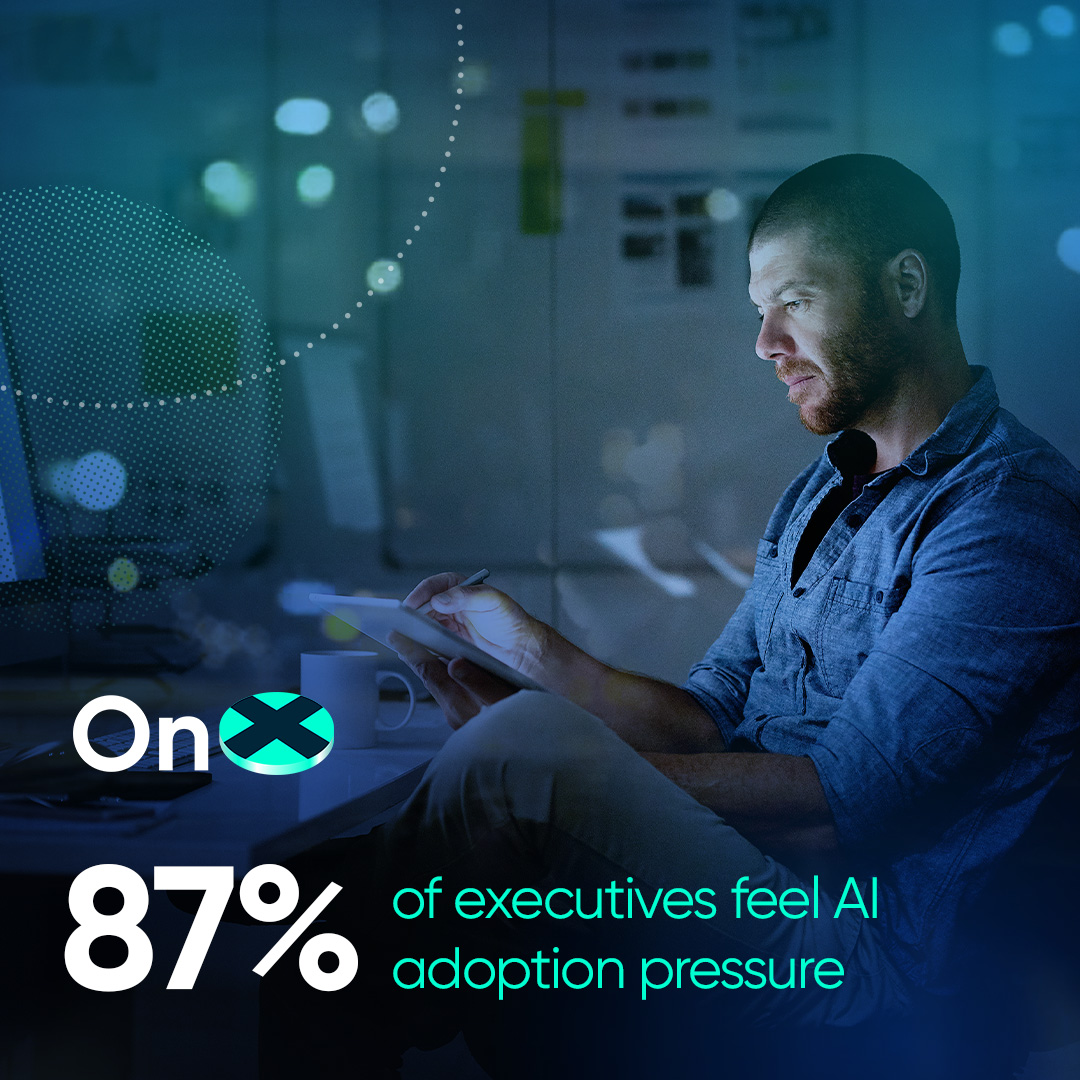 amollerup's tweet photo. 87% of executives feel pressured to adopt AI—but without the right strategy, it can introduce real risk.

Complex networks, hybrid work, and IoT devices demand secure, thoughtful AI integration. Explore how OnX helps enterprises adopt AI safely: https://t.co/pgIfvVRXQK https://t.co/InxaAm3Eou