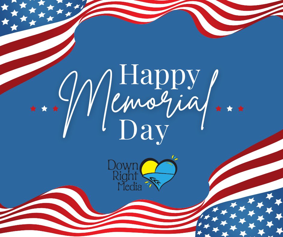 DownRightMedia5's tweet photo. This Memorial Day, we take a moment to honor the lives of those who made the ultimate sacrifice for our country. Their bravery, dedication, and selflessness will never be forgotten. Wishing you a meaningful Memorial Day 💙

#MemorialDay #InHonorAndMemory #NeverForgotten https://t.co/TBCBF45ZYH