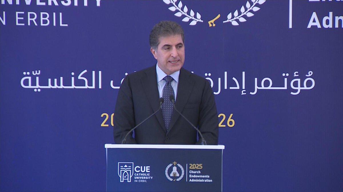 UsraJabar's tweet photo. President Nechirvan Barzani: Kurdistan will forever remain a country and homeland of diversity, tolerance, and freedom.#RDN #Nechirvanbarzani #Kurdistan #NB #Lahore https://t.co/zeRGdnC5vI