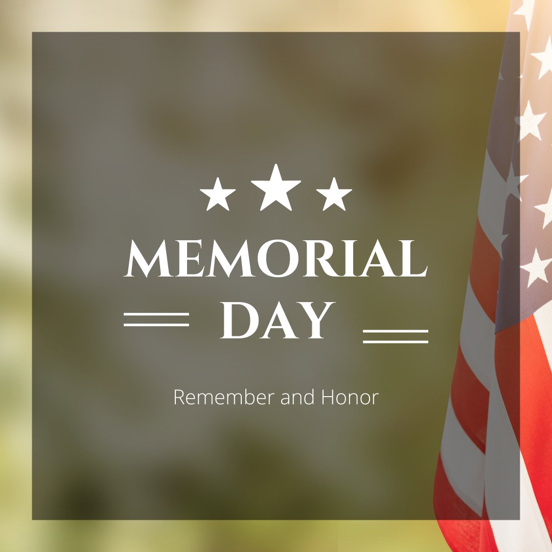 In honor of Memorial Day, our landfills and offices are closed today, May 26. We join our community in remembering and honoring the brave men and women who served our country with courage and dedication. Regular hours resume tomorrow, May 27.