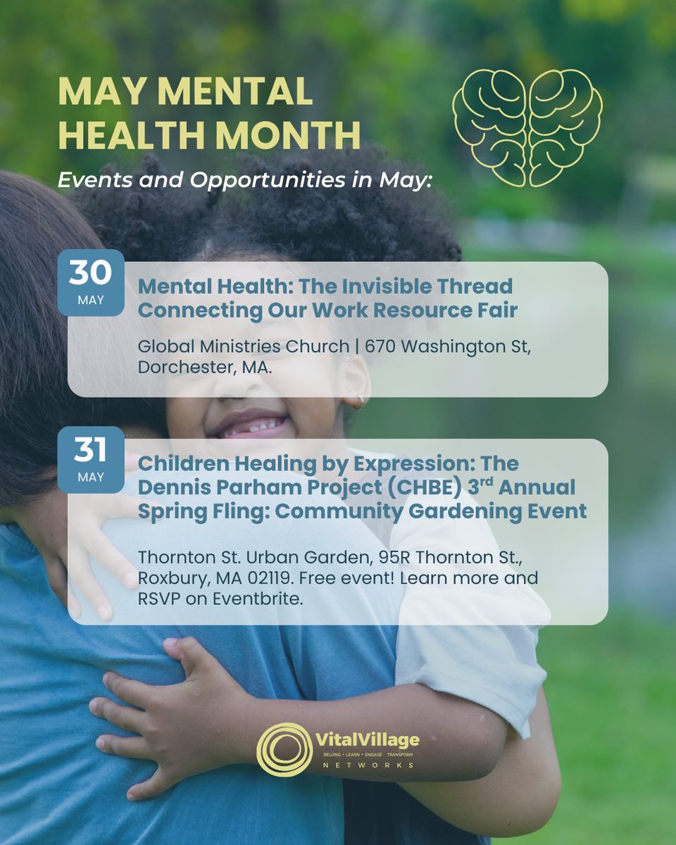 Join us this week as we close out with one of our final events: Mental Health: The Invisible Thread Connecting Our Work Resource Fair — an opportunity to explore how mental wellbeing shows up in our daily lives and workspaces. Details and RSVP info at cutt.ly/VVN_MMHMCal2025