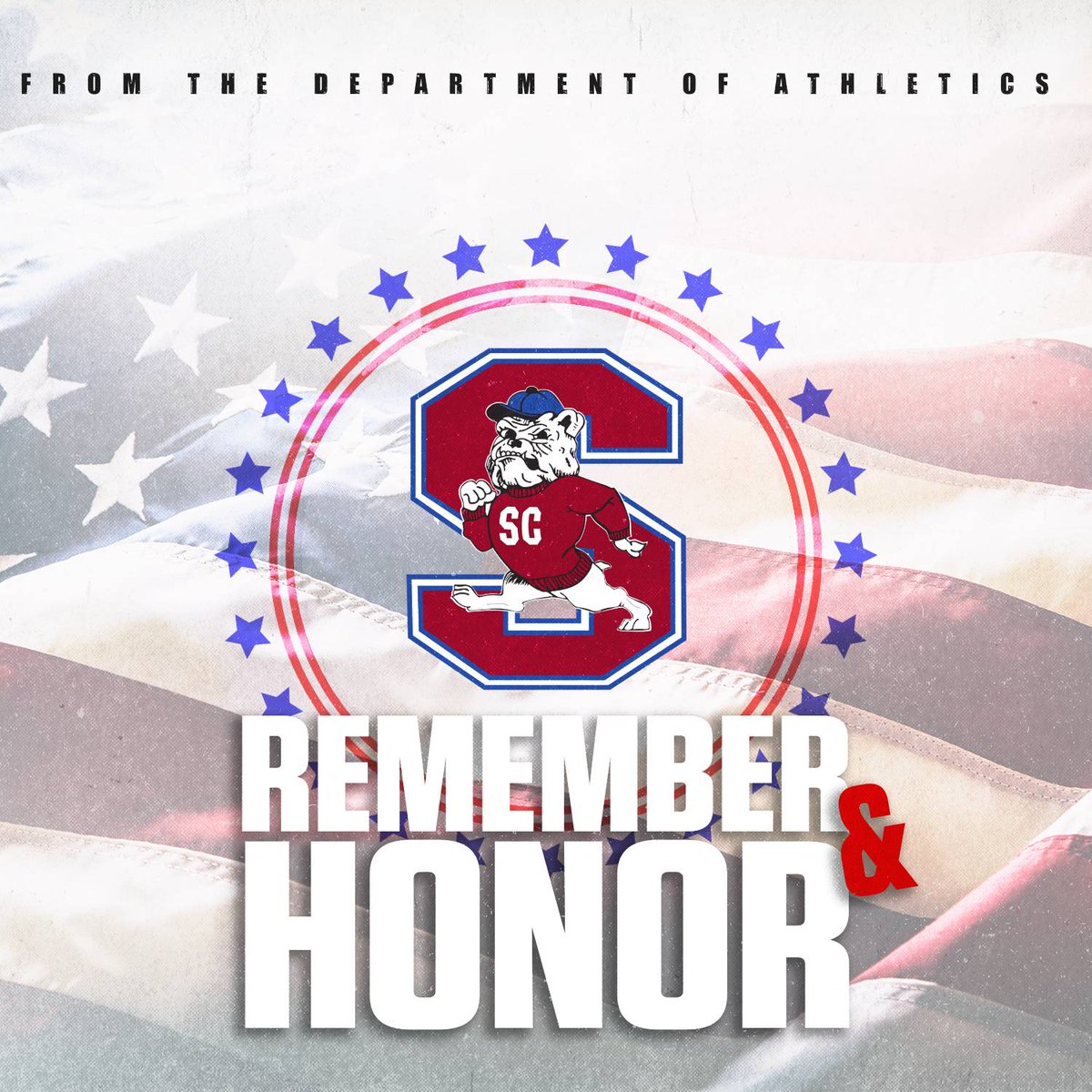HAPPY MEMORIAL DAY FROM THE DEPARTMENT OF ATHLETICS AT SOUTH CAROLINA STATE UNIVERSITY!!
#GoDogs| #Wearescstate| #FearTheBite