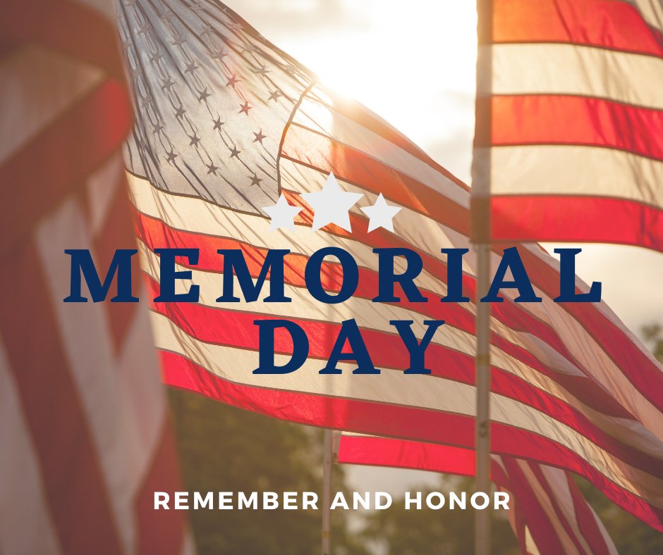 This #MemorialDay, we honor the brave men and women who made the ultimate sacrifice for our freedom. Their courage and dedication will never be forgotten.

Let us take a moment to reflect, remember, and give thanks.

🕊️ #HonorTheFallen #MemorialDay2025 #NeverForgotten