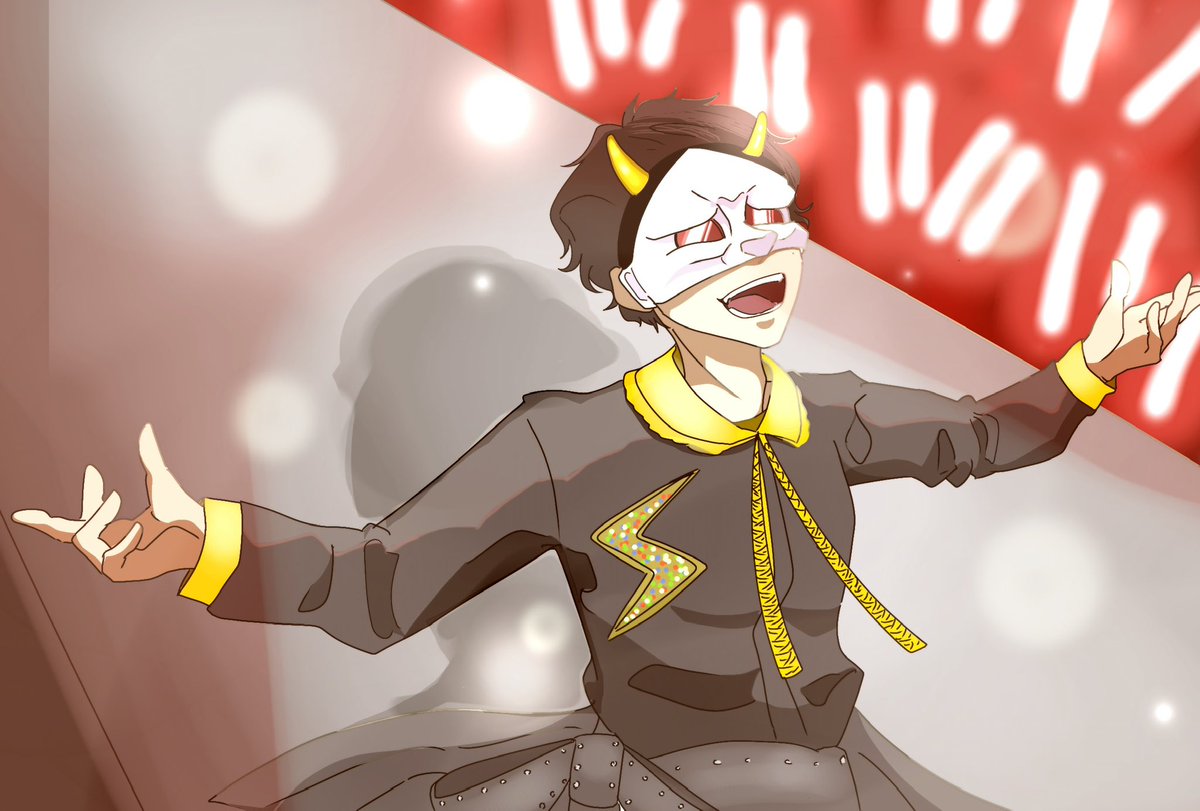 mssp_miku's tweet image. 心を奪われたシーンの一つ！
あろま先生の『cosmic ocean』やキャリパレで両手を広げるポーズ好き好き大好き🥰🥰
#MSSP横アリ
#MSSPアート