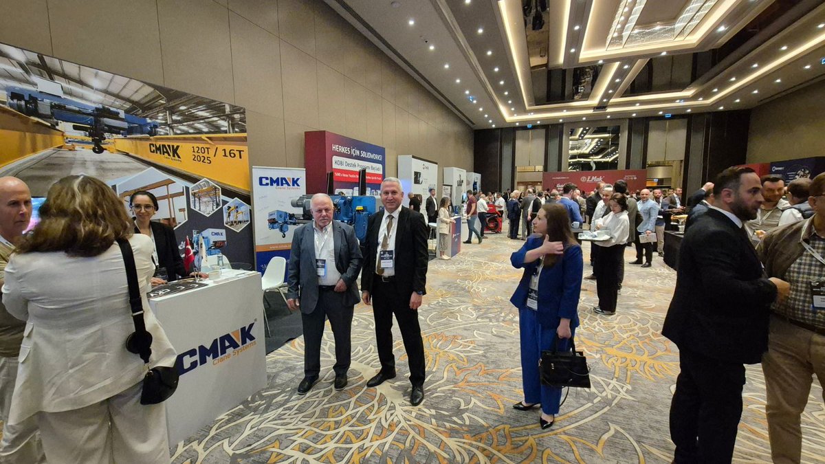 cmakcranes's tweet image. Innovation in Action | Thank You for Visiting Our Booth at SAMIB 2025! 

#Cranes #HoistTechnology #SafetyFirst #Innovation #AluminumExtrusion #IndustrialSolutions