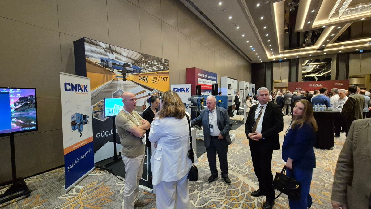 cmakcranes's tweet image. Innovation in Action | Thank You for Visiting Our Booth at SAMIB 2025! 

#Cranes #HoistTechnology #SafetyFirst #Innovation #AluminumExtrusion #IndustrialSolutions