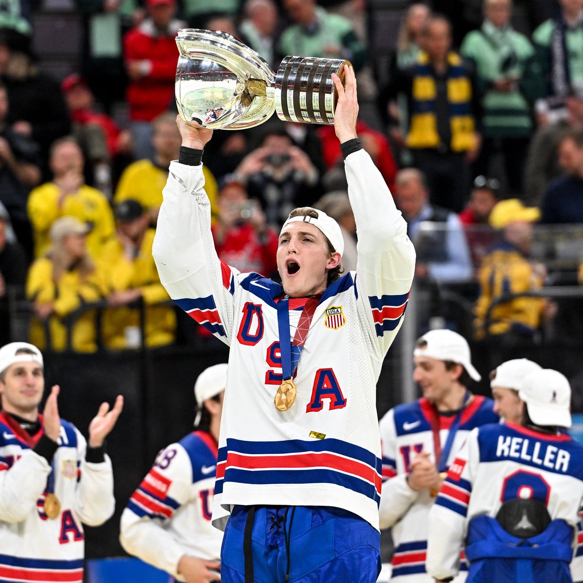 Buffalo Sabres (@buffalosabres) on Twitter photo Tage Thompson scored the game-winning goal in overtime to clinch the gold medal for <a href="/usahockey/">USA Hockey</a> in the 2025 IIHF World Championship! 🏆
Congrats to Tommer and Team USA!
Recap → bufsabres.co/4iWI3xD Tage Thompson scored the game-winning goal in overtime to clinch the gold medal for <a href="/usahockey/">USA Hockey</a> in the 2025 IIHF World Championship! 🏆
Congrats to Tommer and Team USA!
Recap → bufsabres.co/4iWI3xD