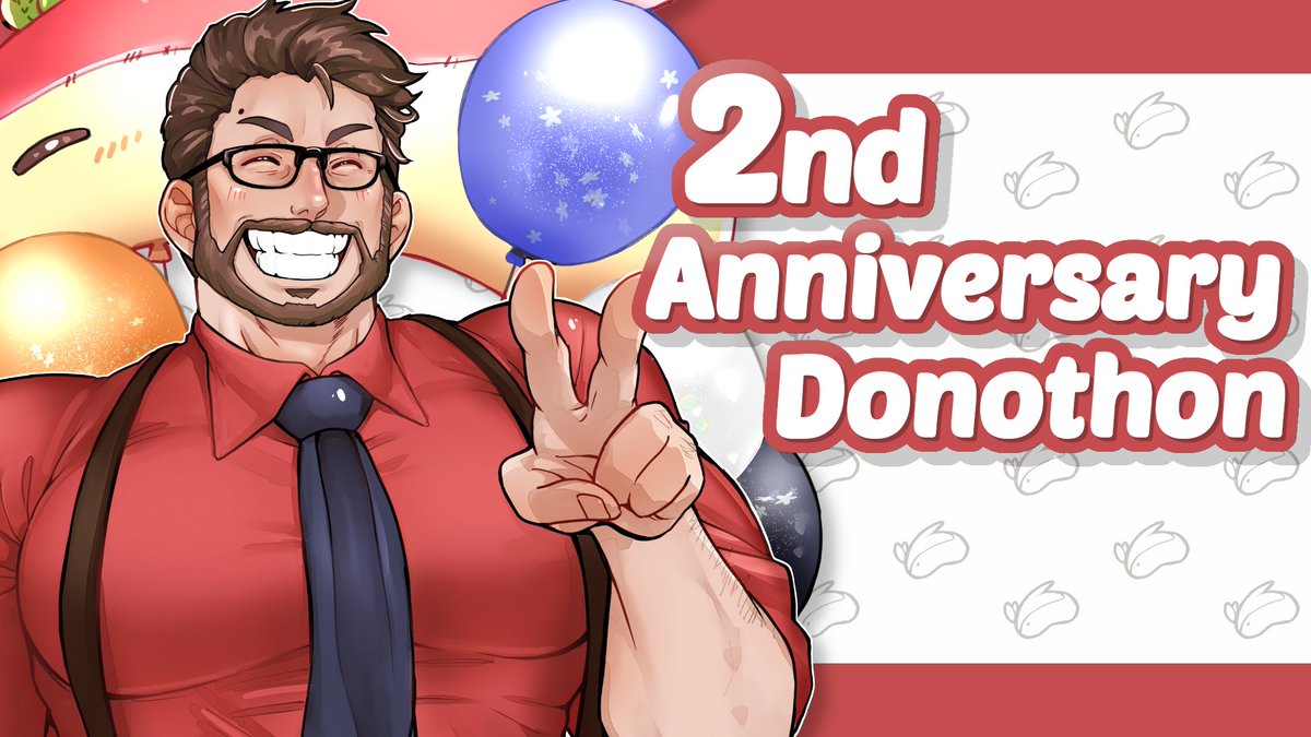 🎉✨Janken's 2nd Anniversary✨🎉

Let's celebrate my second anniversary with a 12h Donothon kickoff stream! LET'S PARTAY! 🍻

9am JST / 2am CEST / 5pm PDT / 8pm EDT

Waiting Room Below! ⬇️