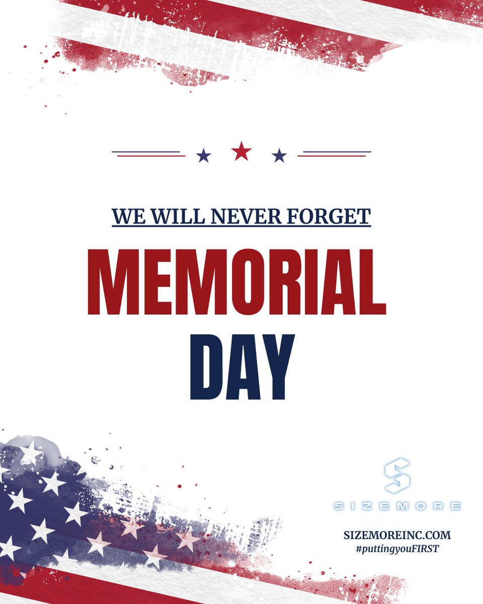 SizemoreInc's tweet image. Honor and Remember. #Sizemore #PuttingYouFirst #YourWork #AugustaProud #Since1955 #NewLookSameCommitment #Janitorial #Security #Staffing