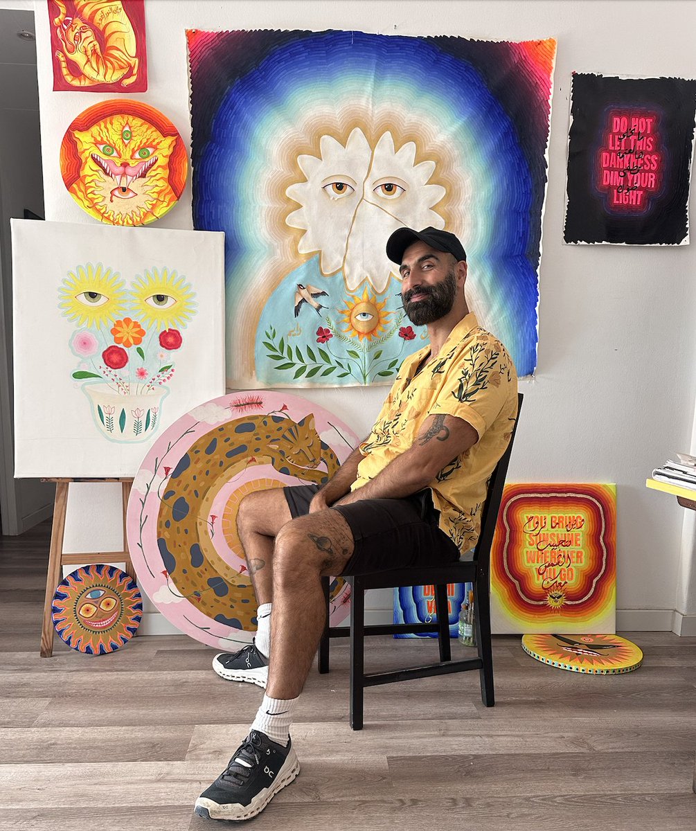 i want look at all of this beauty that was lost throughout time and try to bring it back into a more contemporary voice. 

#studiotalk #artiststudio #ArtistOnTwitter