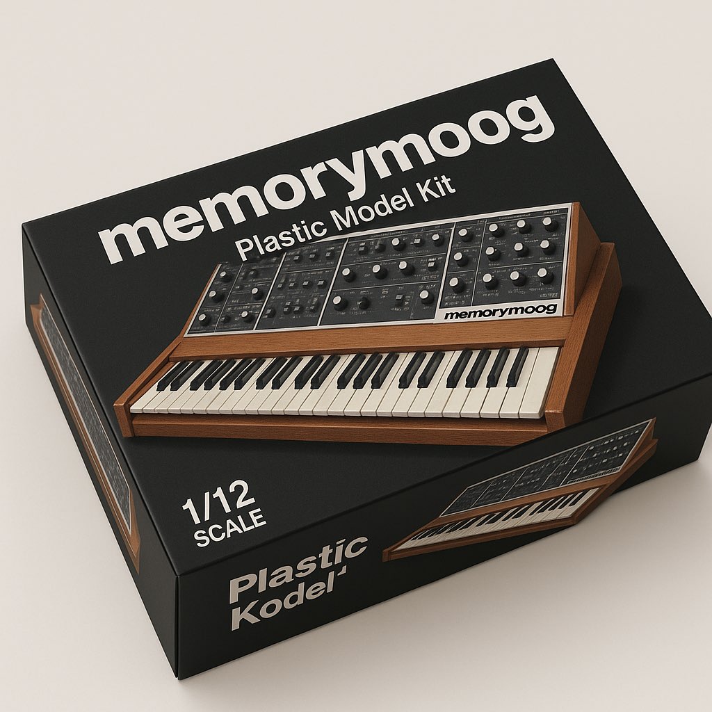 hacosuke_tencho's tweet image. 出たら買う。
あなたは買いますか？
買いますよね？
買うに決まってる！

#シンセプラモデル
#memorymoog
#YAMAHA
#Roland
#KORG