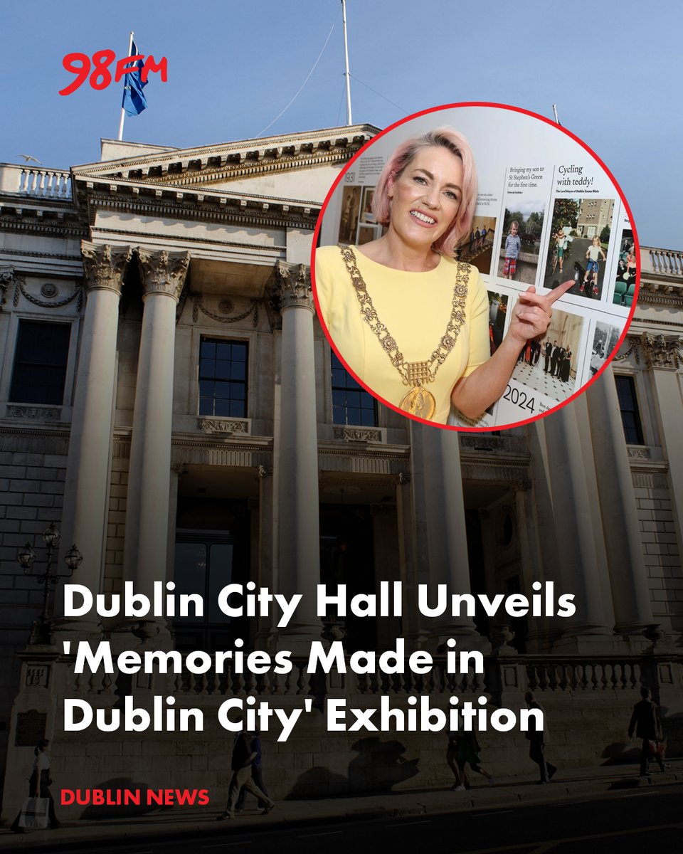 📸✨ Dive into Dublin's rich tapestry of memories at the Memories Made in Dublin City exhibition! 

From nostalgic tales to cherished moments, celebrate what makes our city truly special. 

On now at City Hall until 2 June. Free entry! 

🔗 Read more on 98FM.com