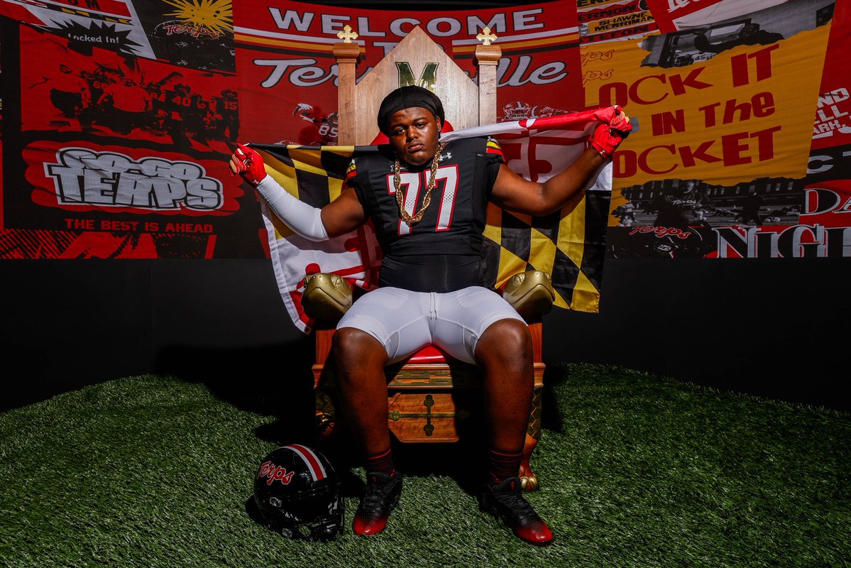 Maryland Football (@terpsfootball) on Twitter photo Congrats to <a href="/BIGACEEEEEEE/">2x state champ Amory hills</a> & <a href="/Big33MD/">Team MD Big 33</a> on the win last night‼️
#MarylandPride Congrats to <a href="/BIGACEEEEEEE/">2x state champ Amory hills</a> & <a href="/Big33MD/">Team MD Big 33</a> on the win last night‼️
#MarylandPride