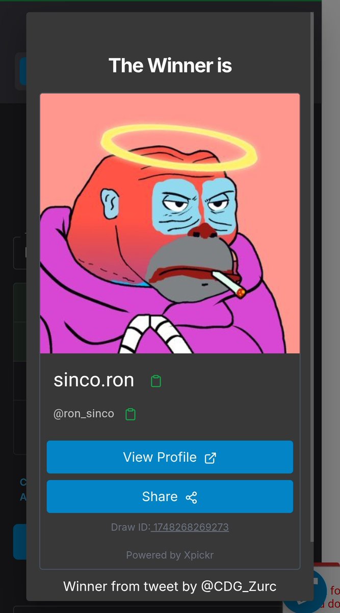 CDG_Zurc's tweet photo. Congratulation to @ron_sinco you won the giveaway! 1 GTD for you https://t.co/QU1JEcJKXb
