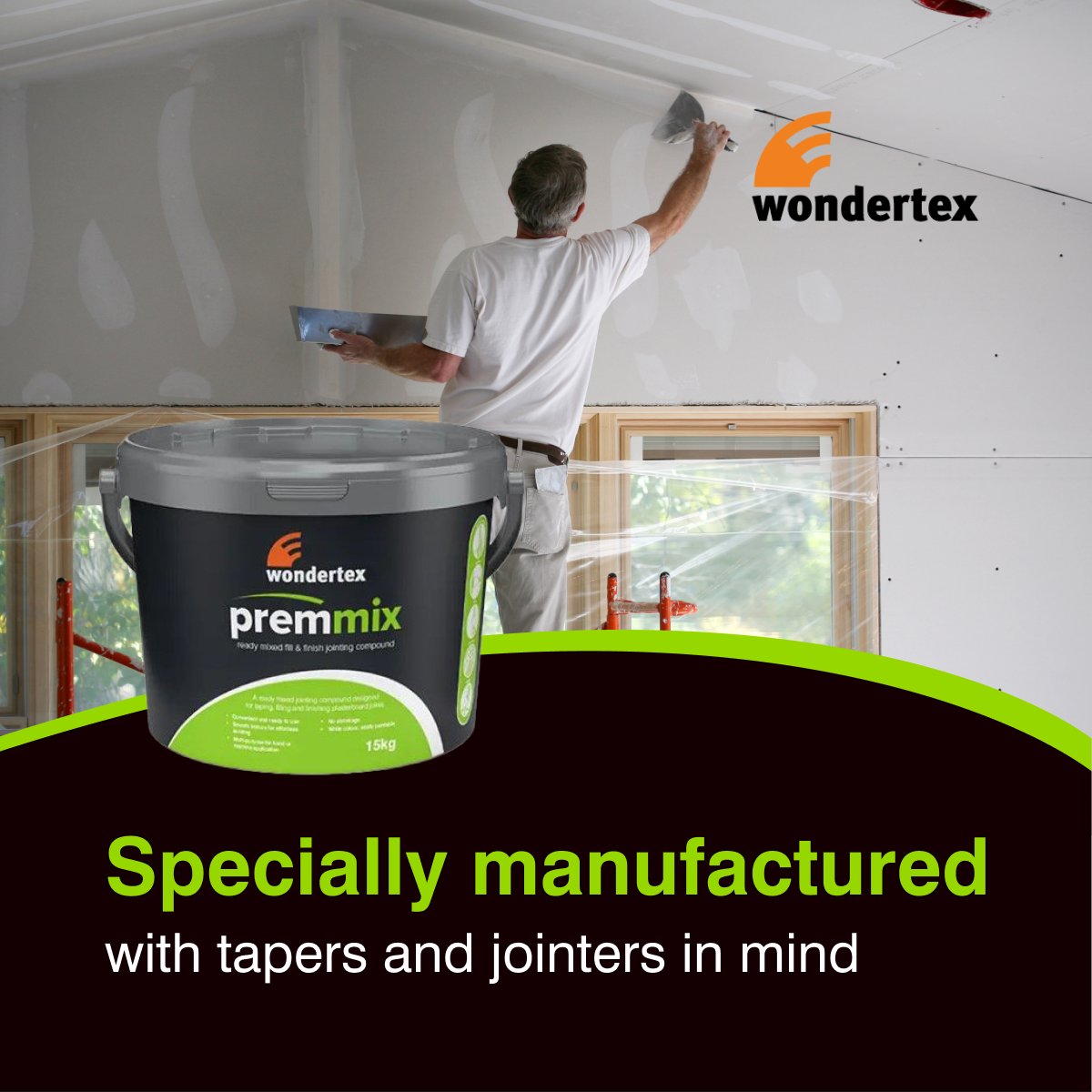 Wondertex_UK's tweet image. Say hello to your new favourite ready mixed jointing compound. We designed premmix with tapers and jointers in mind so we know you are going to love it! 😍

Click the link for more product information.
🔗 hubs.ly/Q03njhLg0

#premmix #YouAreGoingToLoveIt