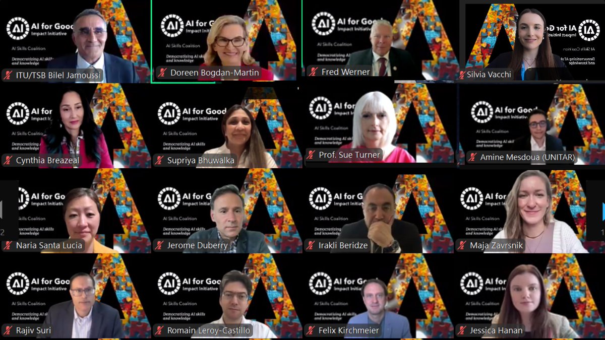 AI for Good 🇺🇳 #AIforGood (@aiforgood) on Twitter photo #AI is reshaping our world, so let's bring everyone the skills they need!
The AI Skills Coalition, launched by <a href="/ITU/">Int’l Telecommunication Union</a>, is bringing together governments, industry leaders, and educators to make AI education accessible. 🤝
From primary schools to workplaces, people across all ages #AI is reshaping our world, so let's bring everyone the skills they need!
The AI Skills Coalition, launched by <a href="/ITU/">Int’l Telecommunication Union</a>, is bringing together governments, industry leaders, and educators to make AI education accessible. 🤝
From primary schools to workplaces, people across all ages