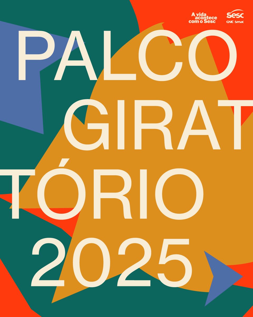 sescpi's tweet photo. 🫰Pega a visão 

A 27ª edição do Palco Giratório, maior projeto itinerante de Artes Cênicas do Brasil, já começou! ✨

🧶Segue o fio: https://t.co/ewSQOFR5ch