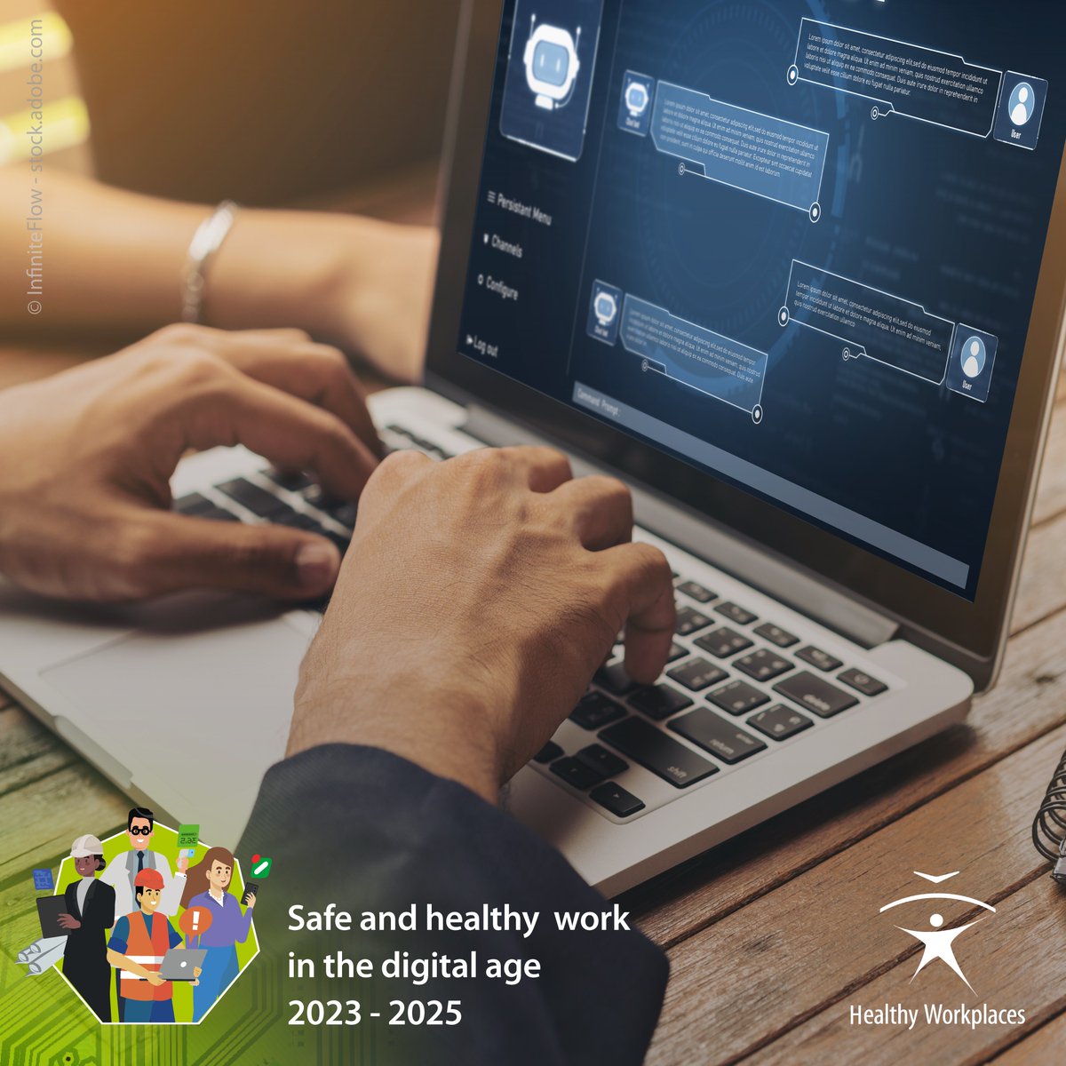 EU-OSHA 🇪🇺 (@eu_osha) on Twitter photo 🤖 A seminar hosted by <a href="/mpsvcz/">Ministerstvo práce a sociálních věcí</a> on 28 May will explore #safetyandhealth challenges in the #digital era, from #AI to compensation frameworks.
🛡️ With updates from the #EUhealthyworkplaces campaign, the event will promote safer digital workplaces: healthy-workplaces.osha.europa.eu/en/media-centr… 🤖 A seminar hosted by <a href="/mpsvcz/">Ministerstvo práce a sociálních věcí</a> on 28 May will explore #safetyandhealth challenges in the #digital era, from #AI to compensation frameworks.
🛡️ With updates from the #EUhealthyworkplaces campaign, the event will promote safer digital workplaces: healthy-workplaces.osha.europa.eu/en/media-centr…