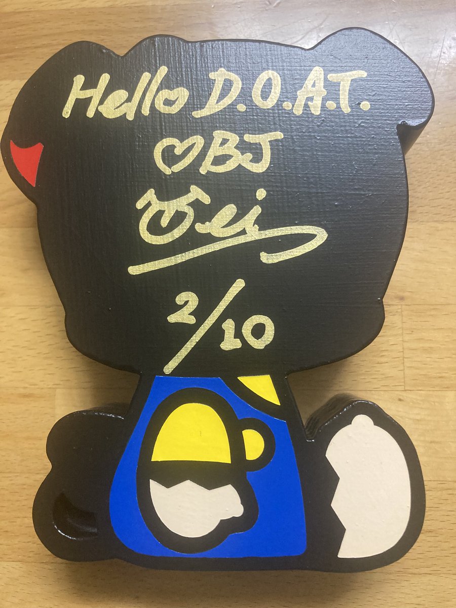 yQ141lnjoMNb4SU's tweet photo. 我が家にお迎えしました。
程さんが一つ一つ丁寧に角を丸く削ったフォルム、安全性のみならずオブジェに温かみを与えています。可愛らしさも加わって。
Hello D.O.A.Tちゃんと毎日顔を合わせ、笑顔と元気をもらいます！
うちに来てくれて、ありがとう！
#程亮介 さん
#HelloDOAT https://t.co/dTvcSWfQXH