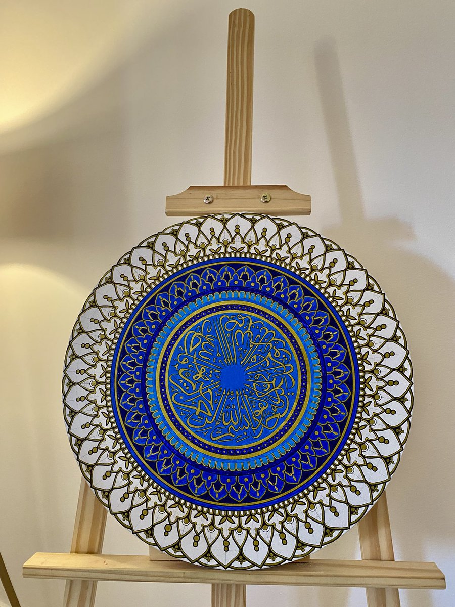 كل قطعه ندير فيها فريده , وتاخذ شهور من الدقة فالعمل 🤩💙

رايكم فيها الى الان ؟ 
#art #artist