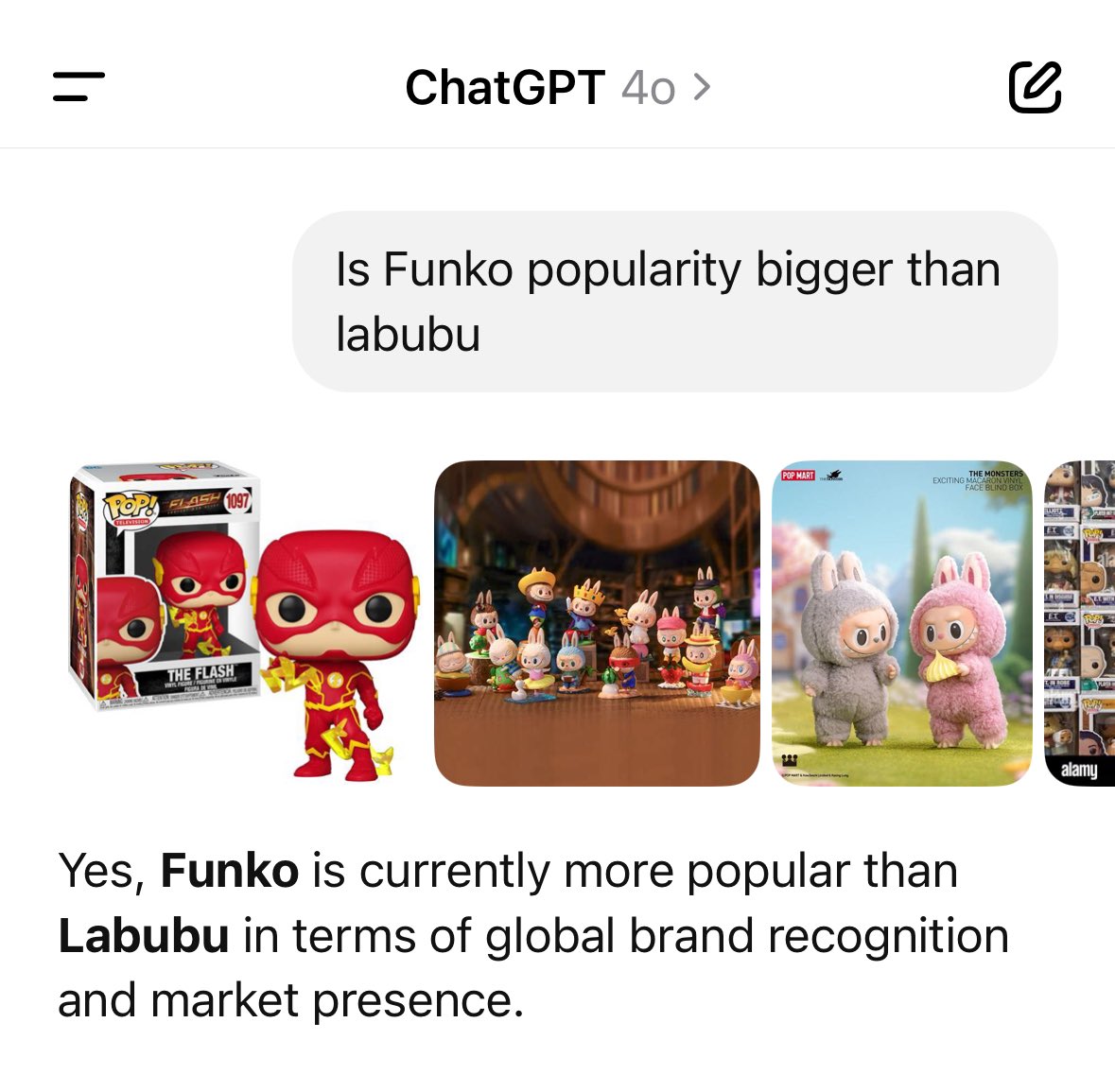 This lore is actually crazy. It’s all about $labubu right now but did you know that $funko pop is larger than labubu on a global scale. Like Genuinly insane how many eyes funko pops have on them. 
Funko will be repriced violently as a labubu beta soon. $funko collections can be