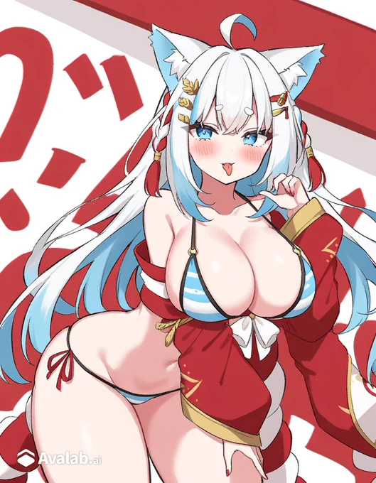 おはわふなのー(ノ)*' ꒳ `*(ヾ)今日は朝から水着で登場ですどんどん気温も高くなってきてプールが恋しくなる季節へもちぎつねと一緒に水浴びしようよー想像してみてねいっぱいぎゅーって水着でして肌のもちもち感触を味わうの幸せすぎて離れられないよきっと 