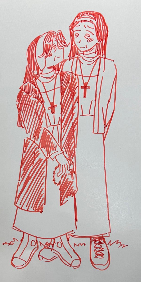 conkingmyclave's tweet image. collection of my nunclave doodles