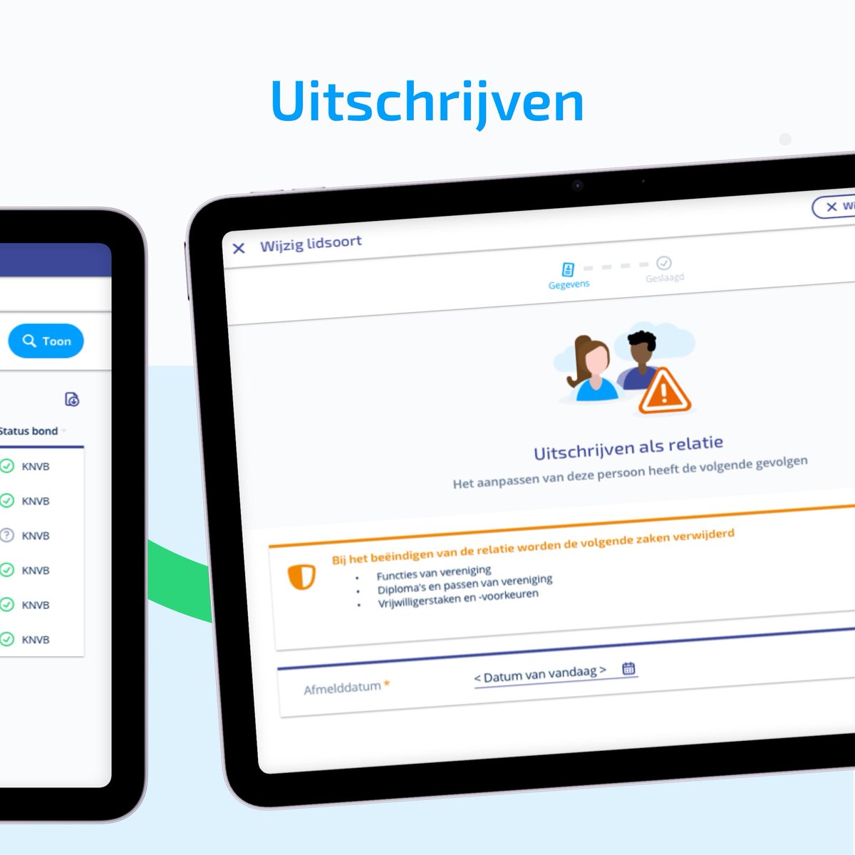 Goed nieuws voor voetbalclubs! ⚽🎉Leden inschrijven, uitschrijven én overschrijven kan nu in het nieuwe Sportlink Club. Benieuwd hoe het werkt? 👀 Lees het nieuwsartikel op onze website. 
sportlink.nl/productupdatev…
#update #voetbalclub #ledenadministratie