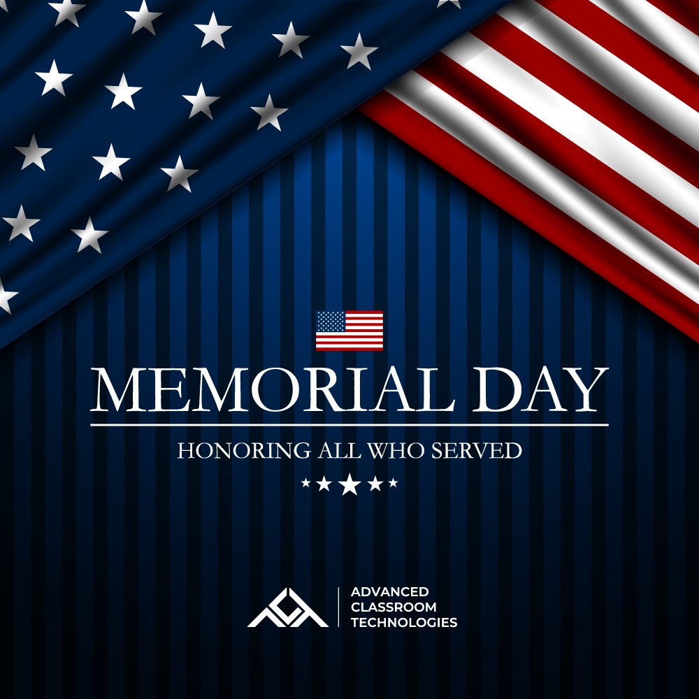 AdvClassTech's tweet image. Today ACT pauses to honor and remember the brave men and women who gave their lives in service to our nation. Their sacrifice is the foundation of the freedoms we cherish and the opportunities we strive to provide for every student and educator. #memorialday2025