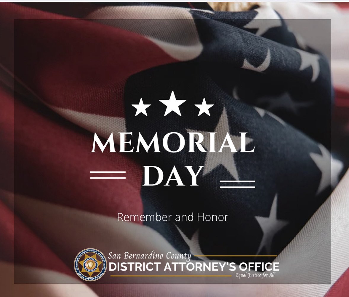 San Bernardino County District Attorney's Office tweet media