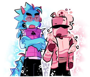 xkaleza's tweet photo. take this or whatever idk #frousetwt #pezzyfanart #pufferfanart https://t.co/ZQ2Zieq2fj