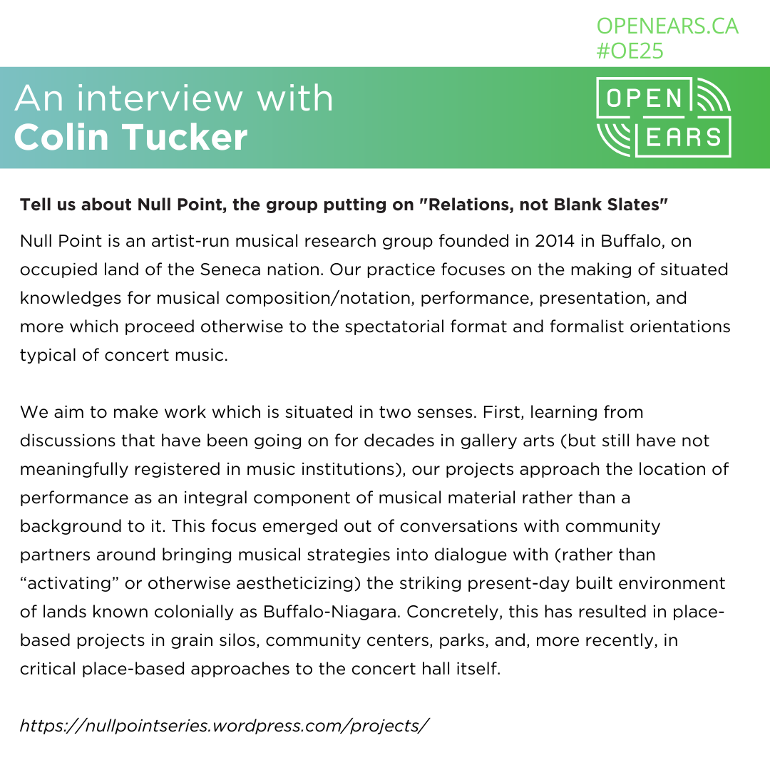 Open Ears Festival tweet media