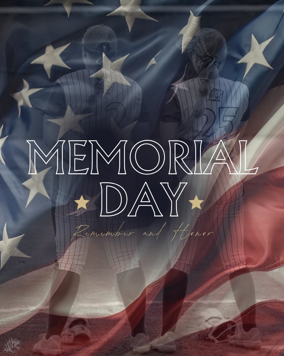 Land of the free because of the brave men &amp; women who paid the ultimate sacrifice. Today we remember &amp; honor them🇺🇸