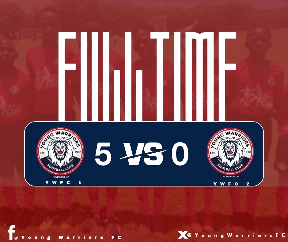 YoungWarriorsFC's tweet photo. Mixed result at the base today🔋
NEVER GIVE UP
#YWFC | #WeAreWarriors #improvedperformance #morehardwordlkneeded #nevergiveup https://t.co/pDeRV8Jid5