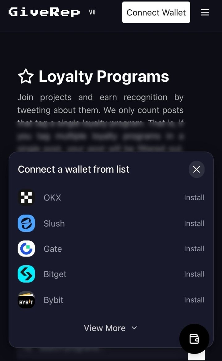 🚨 Big News Alert! 🚀

Connect your wallet 💳 to the awesome <a href="/GiveRep/">GiveRep</a> program now! 🙌 

Drop a comment with <a href="/GiveRep/">GiveRep</a> to score some sweet $REP! 💰 

Shoutout to <a href="/ikadotxyz/">Ika「🦑」</a> for the vibes! ✨